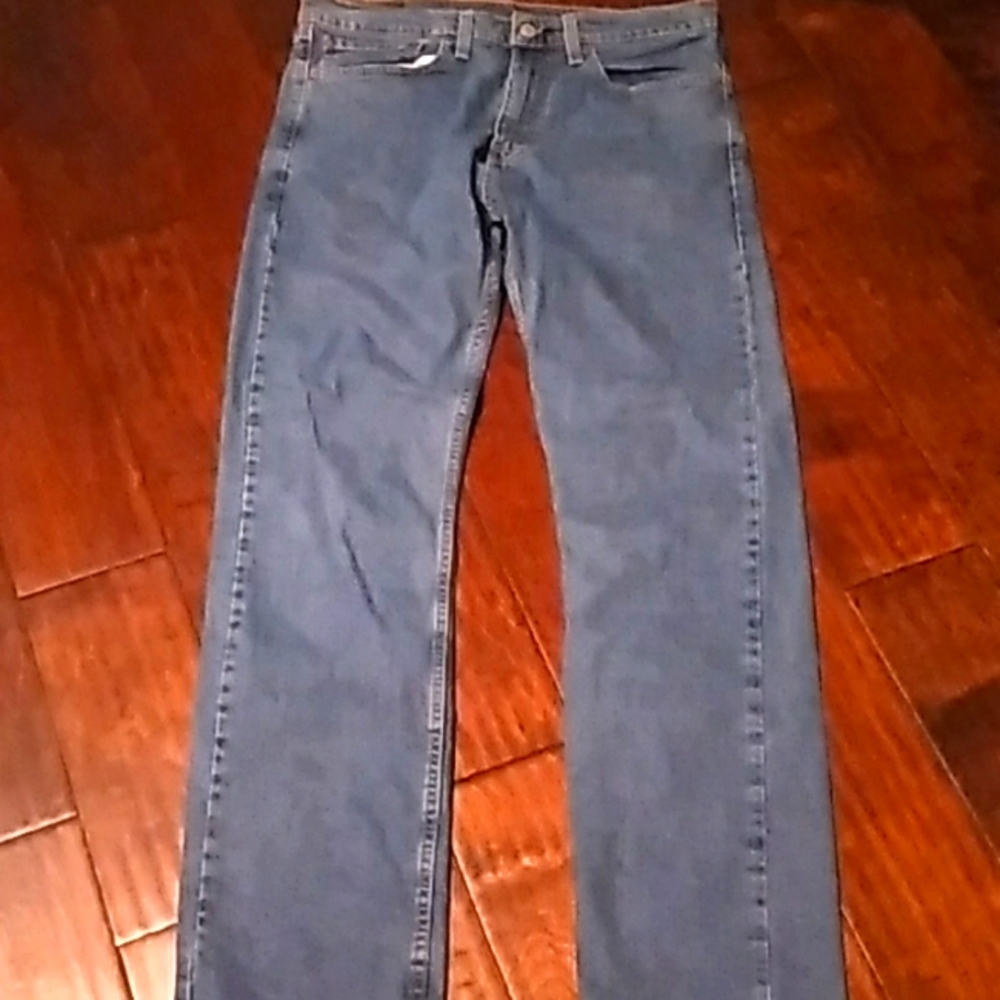 Levi's Classic Straight Leg Denim Jeans Medium Wash‎ Casual Everyday Wear